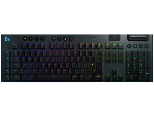 G915 / G915 TKL Full Keycap Set Black UK layout