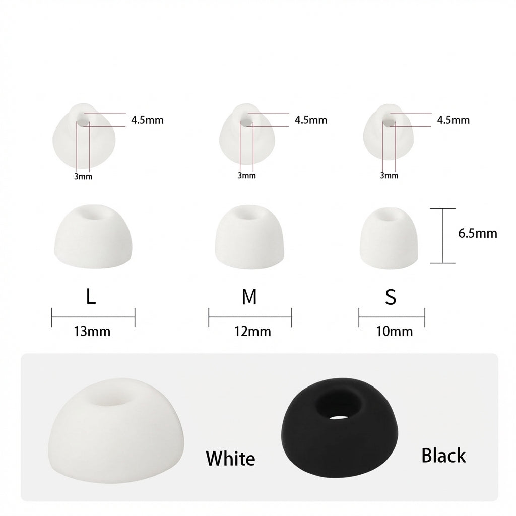 Replacement Silicone Ear Bud Tips for Google Pixel Buds 2a