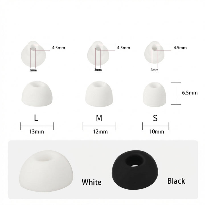Replacement Silicone Ear Bud Tips for Google Pixel Buds 2a