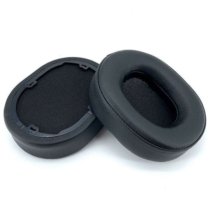 Replacement ear pads compatible with Corsair HS55 black vegan leather