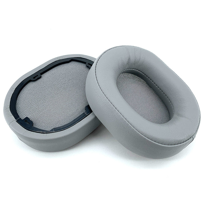 Replacement ear pads compatible with Corsair HS55 grey vegan leather