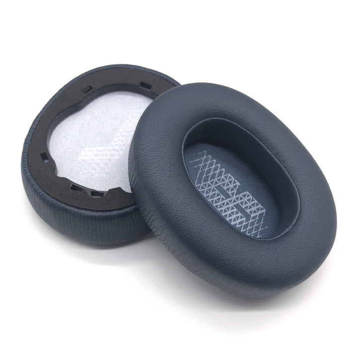 Replacement ear pads compatible with JBL E65BTNC blue vegan leather