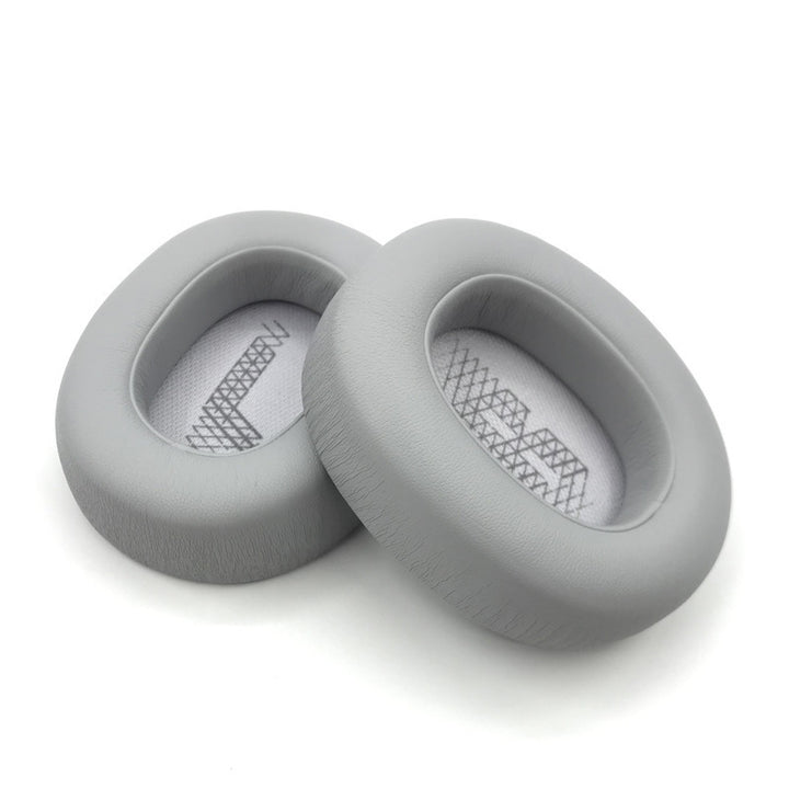 Replacement ear pads compatible with JBL E65BTNC grey vegan leather