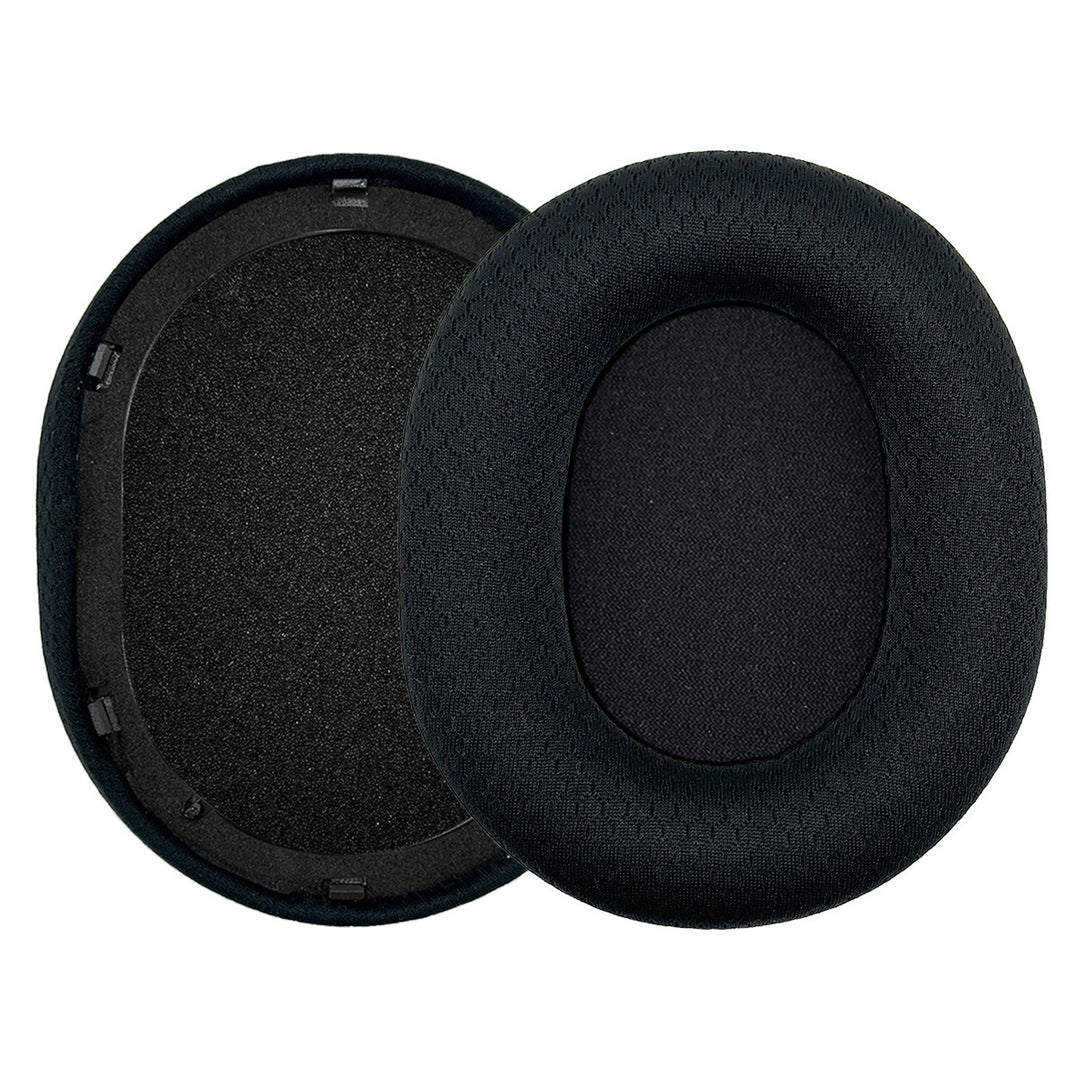Replacement ear pads compatible with Razer BlackShark V2 Pro black mesh