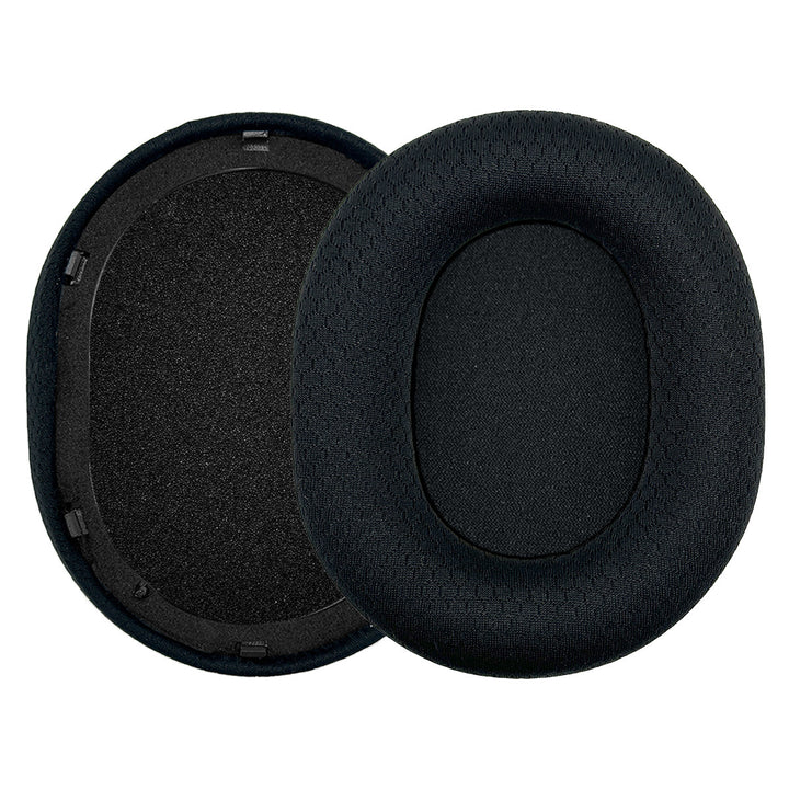 Replacement ear pads compatible with Razer BlackShark V2 Pro black mesh