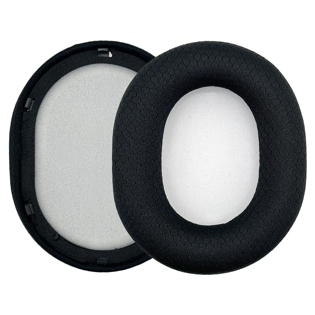 Replacement ear pads compatible with Razer BlackShark V2 Pro white mesh