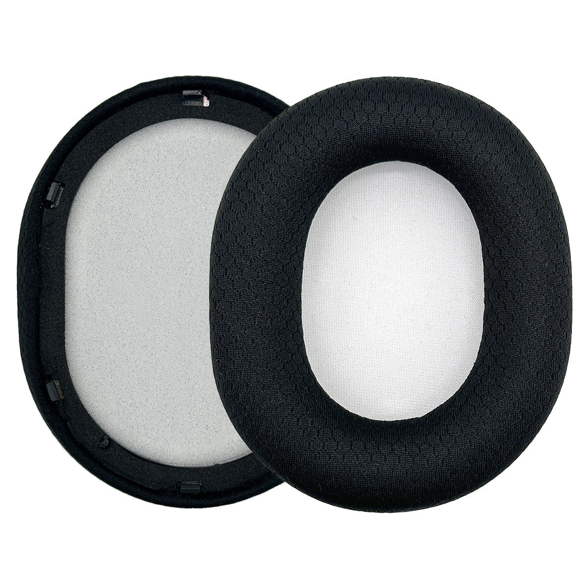 Replacement ear pads compatible with Razer BlackShark V2 Pro white mesh