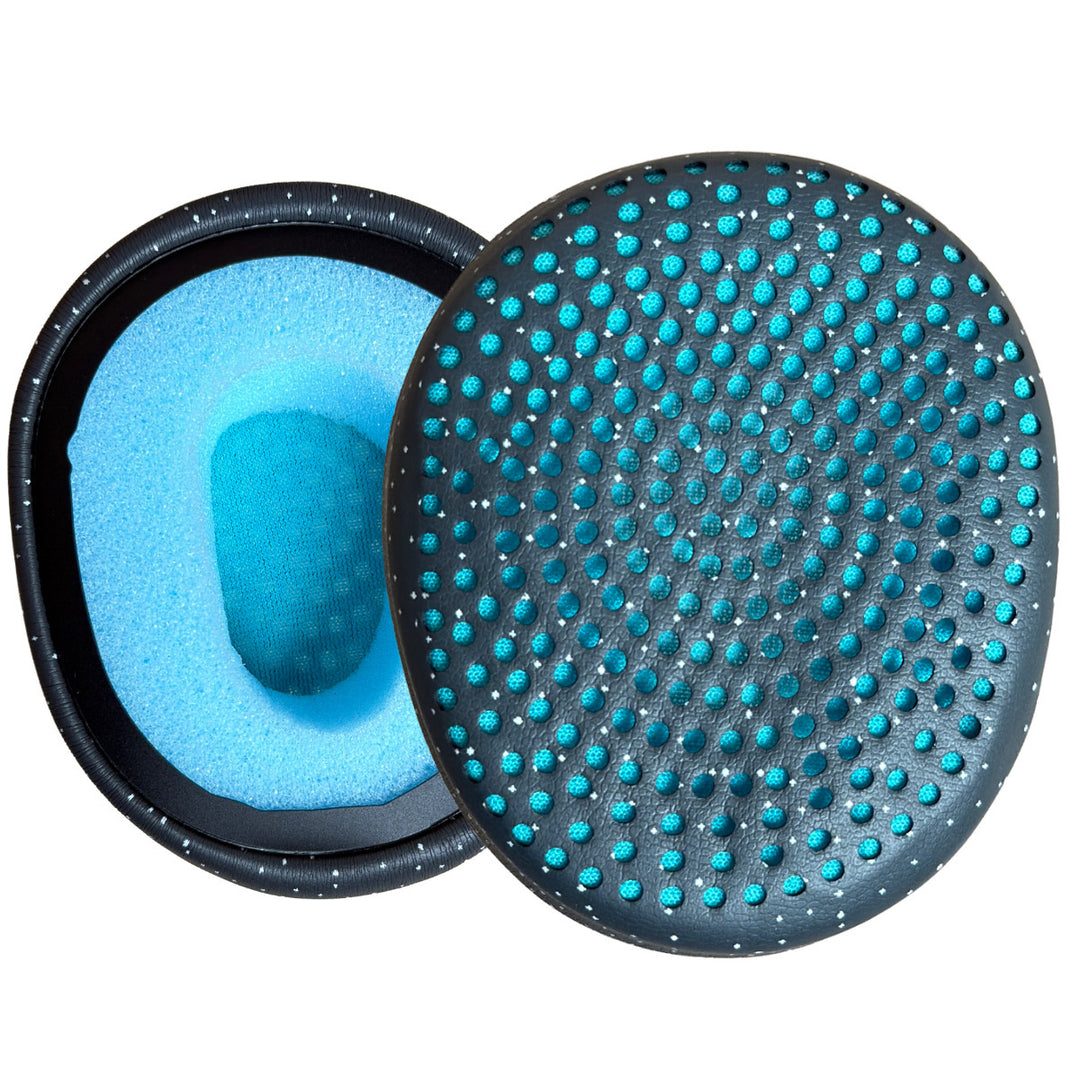 Replacement ear pads compatible with Skullcandy Riff blue