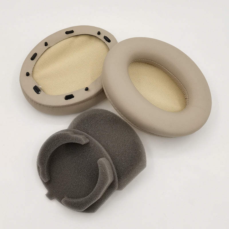 Replacement ear pads for Sony WH-1000XM3 gold vegan leather