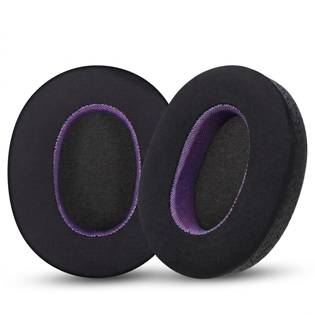 Replacement ear pads compatible with Sony WH-ULT900N, Black Purple Gel