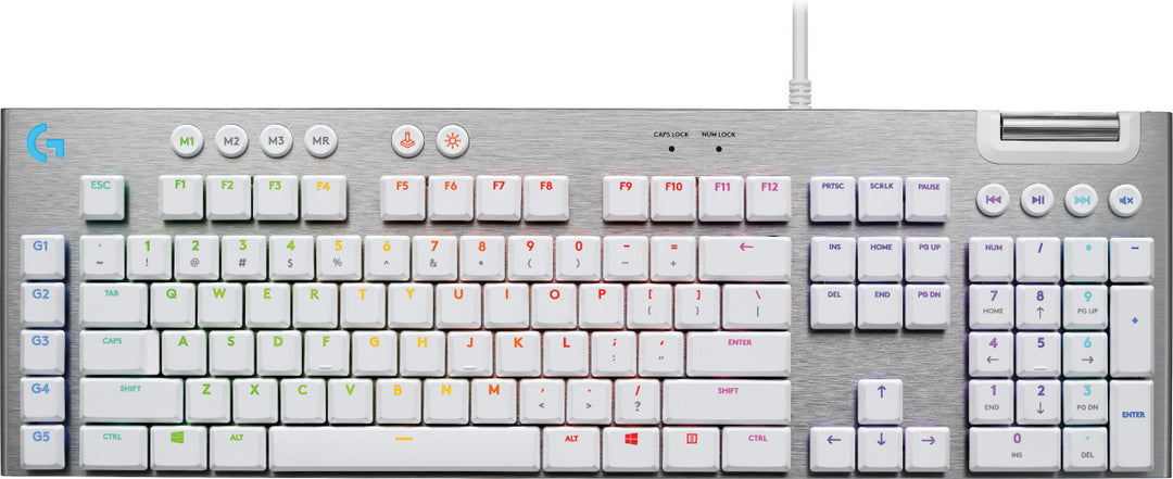 Replacement Keycap Set for G915 / G915 TKL - White UK layout