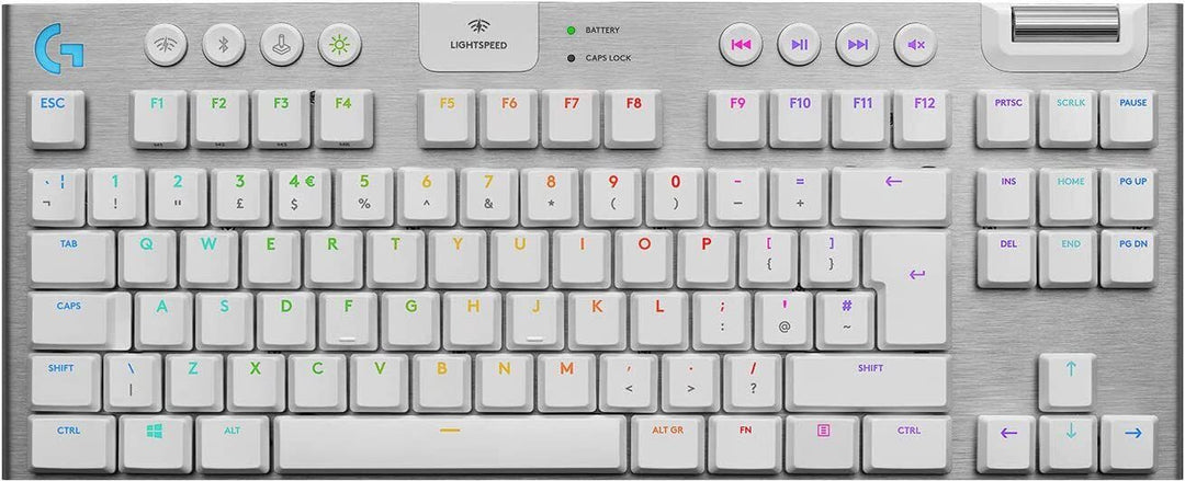 Replacement Keycap Set for G915 / G915 TKL - White UK layout