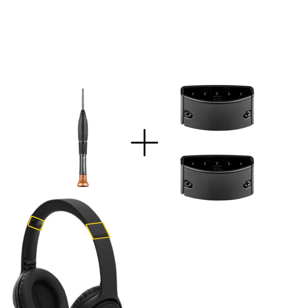 Replacement Headband Hinge / End Caps for Bose QC 35 / QC 35 II / QC45 / QC SE / QC Wireless