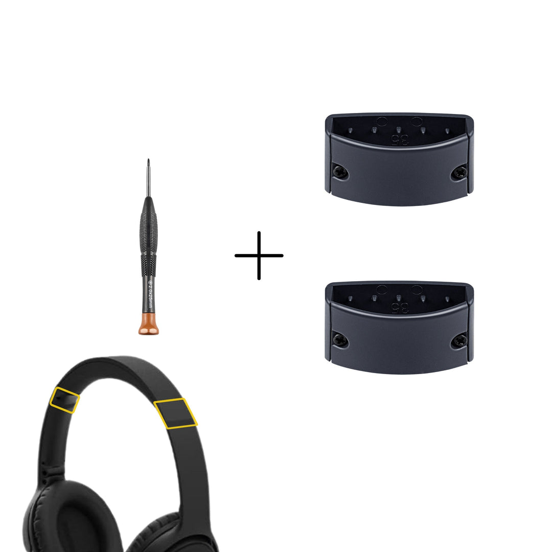 Replacement Headband Hinge / End Caps for Bose QC 35 / QC 35 II / QC45 / QC SE / QC Wireless