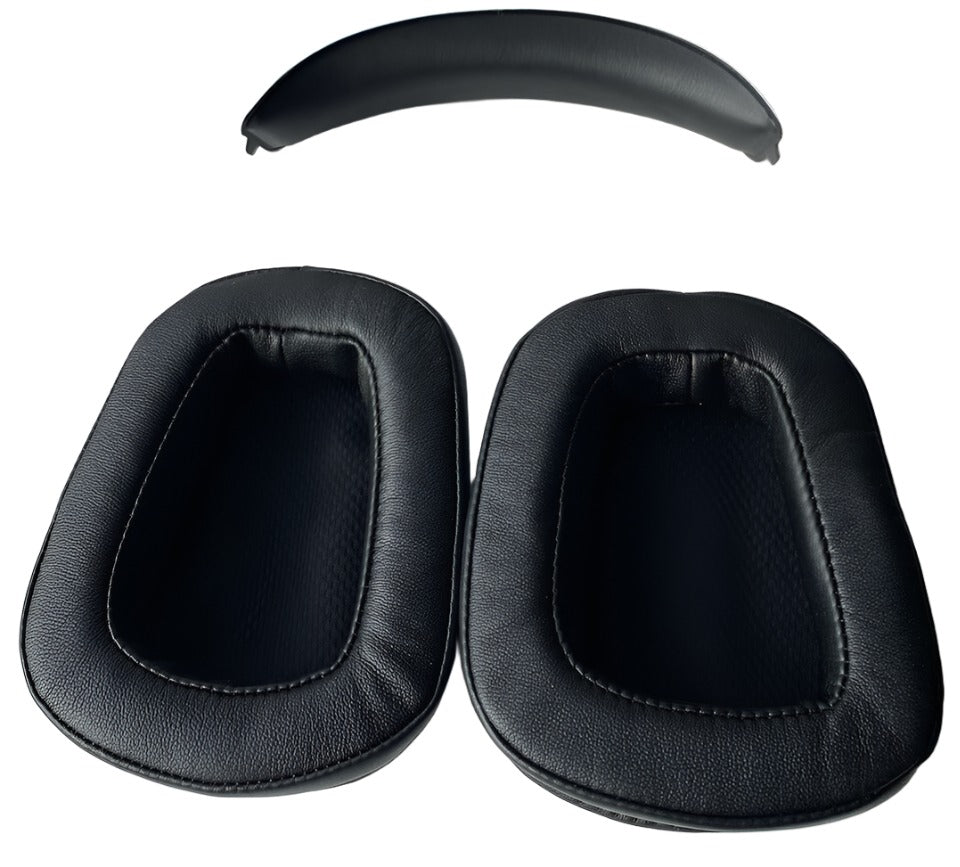 Replacement Ear Pads & Headband for Logitech G633 G633S / G933 / G933S / G935 Headset